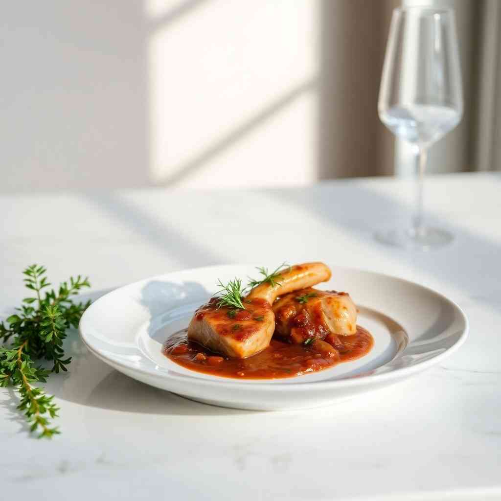 Belgian Rabbit in Prune Sauce (Lapin aux Pruneaux) Recipe